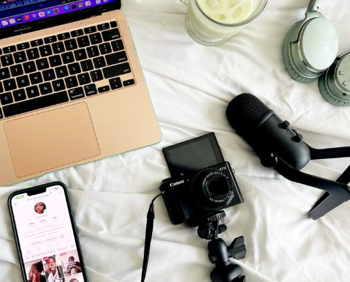 content creator essentials (on a budget!) cover photo collage