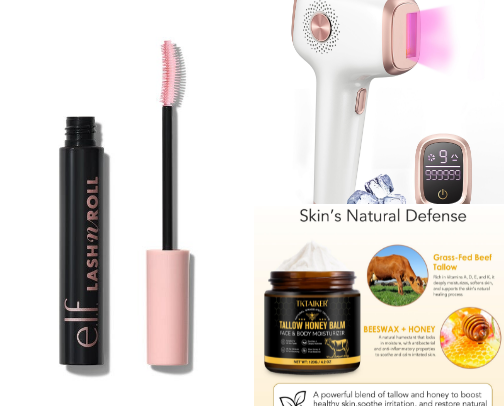 My favorite beauty recs cover photo collage