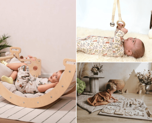 Montessori Toys & Baby gift cover photo collage