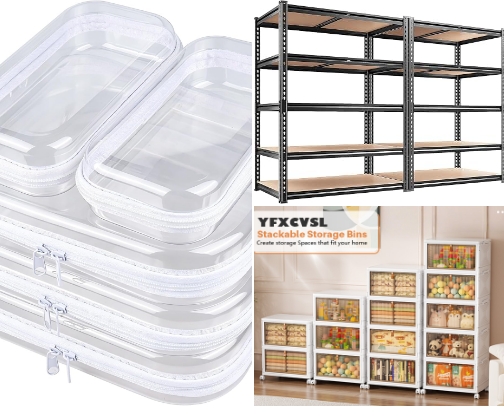 Best organization storage ideas for my ADHD baddies cover photo collage