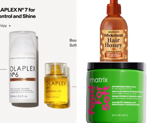 My top selection of hair products cover photo collage