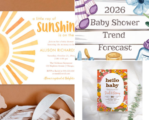 Popular Baby Shower Themes for 2026 cover photo collage