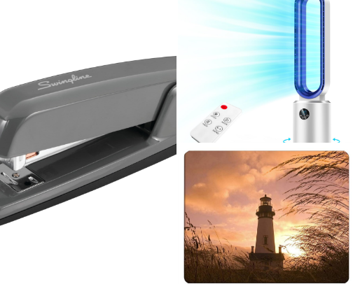 Office Space must haves. You don’t want a case of the Monday’s. cover photo collage