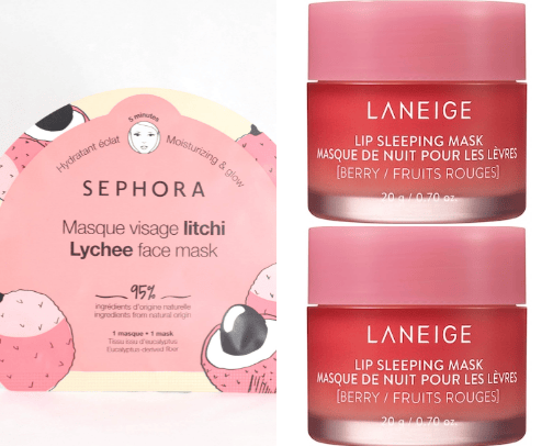 Skincare cover photo collage