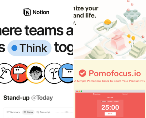 Scroll Less, Create More: Free Tools for the Intentional Overthinker💡 cover photo collage
