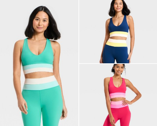 Spring workout fashion- target edition. cover photo collage