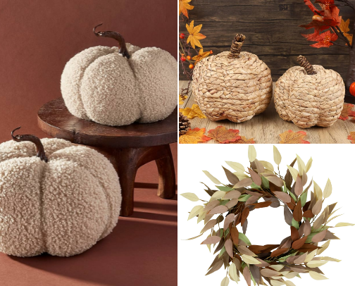 Minimalist Autumn Decor🍂 cover photo collage