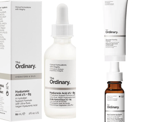 The Ordinary cover photo collage