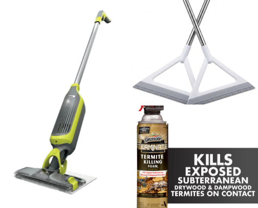 Cleaning is easy with... cover photo collage