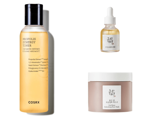 Korean Skincare guide cover photo collage