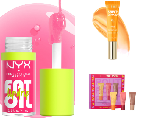 Everyday hydrating lip gloss cover photo collage