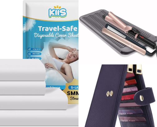 Travel Essentials for the Last Minute Packing Entrepreneurs cover photo collage