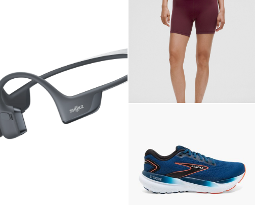 running essentials cover photo collage