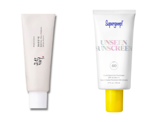 The best sunscreens cover photo collage