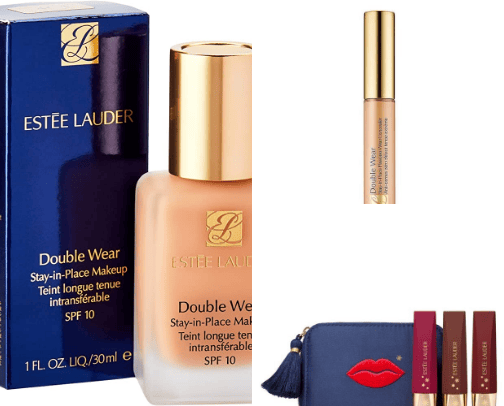 Luxe cosmetics  cover photo collage
