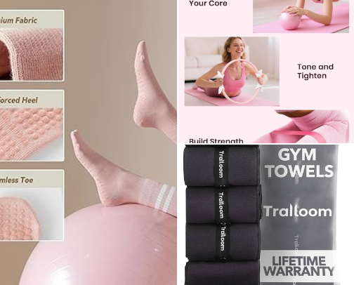 Workout Must-Haves cover photo collage