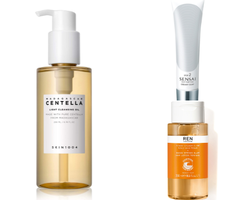 Dry & Sensitive Skin Routine (bed time) cover photo collage