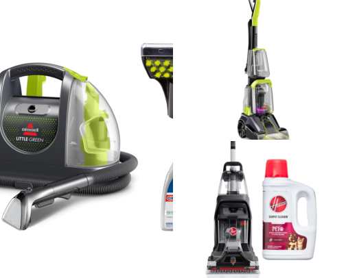 I Spent $100 on a Carpet Cleaner Machine and Stopped Hiding Stains Forever cover photo collage