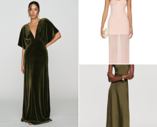 Fall Knits, Velvet Dresses, and Gold That Finishes It cover photo collage