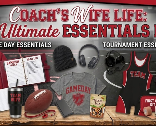 🏆 Coach’s Wife Life: The Essentials 🏆 cover photo collage