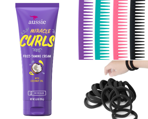 Curly Girly cover photo collage