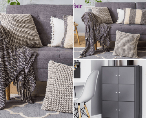Wayfair- online home store cover photo collage