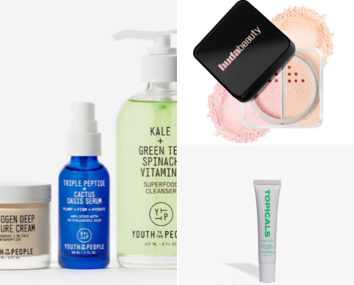 My favorite beauty recs cover photo collage