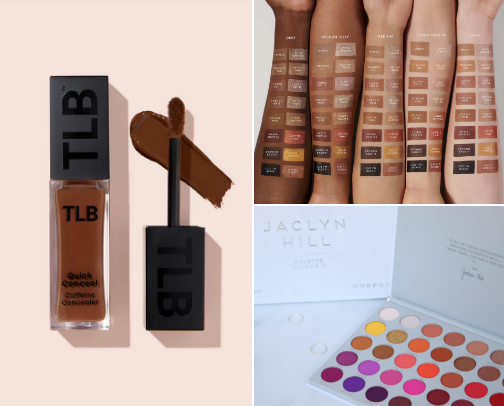 golden smoky eye cover photo collage