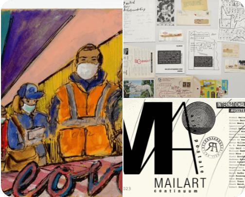 Turning Snail Mail Into Crafty Happy Mail cover photo collage