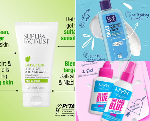 Self-care staples for the sensitive skin girlies💄🧴🛁🫧 cover photo collage