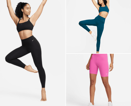 Sport clothes cover photo collage