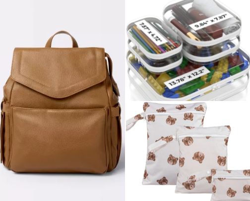 What’s in my Diaper Bag cover photo collage