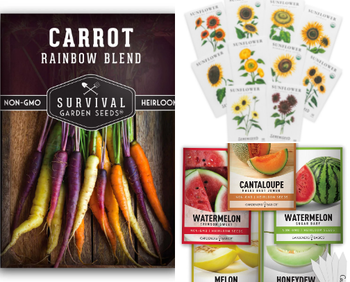 Seeds for planting 🫘 cover photo collage