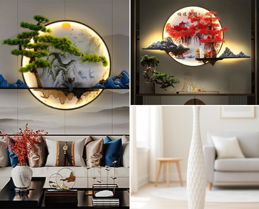 "Spaces with Soul: My Home Decor Edit" cover photo collage