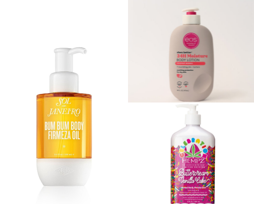 gourmand body care for fall/winter cover photo collage