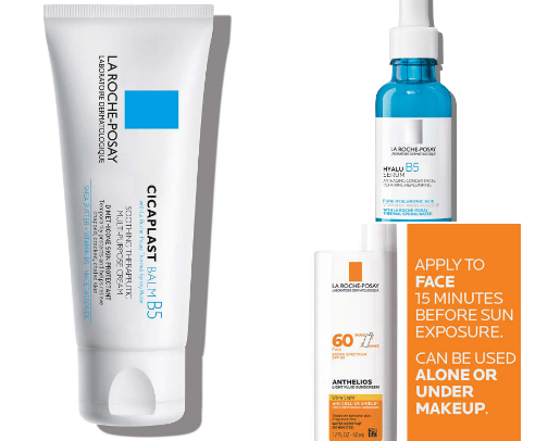 La roche posay favorites🌺 cover photo collage