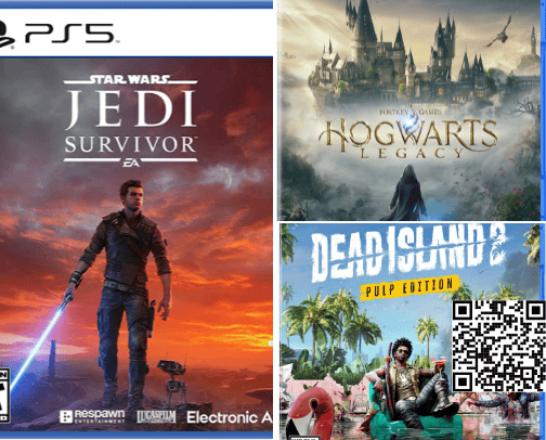 Games 🎮 cover photo collage