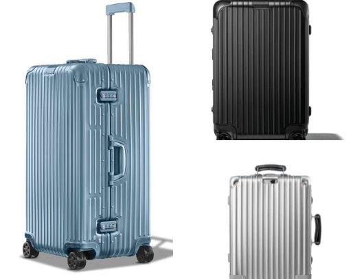 RIMOWA LUGGAGE AND ACCESSORIES cover photo collage