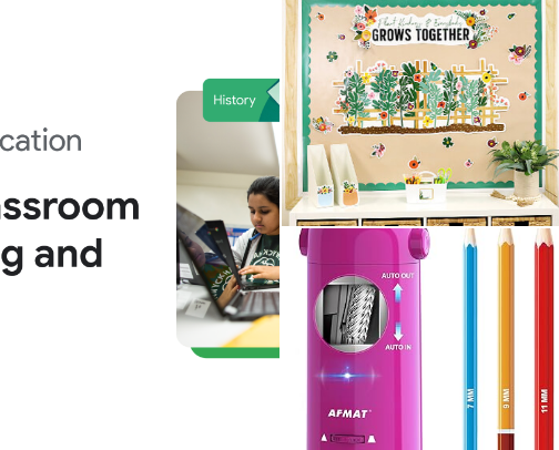 Classroom Materials cover photo collage