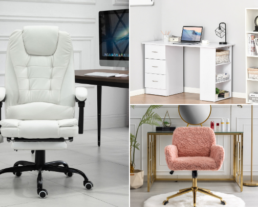 Back-2-School Home Office Setup cover photo collage