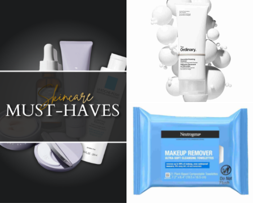 Skincare Must-haves cover photo collage
