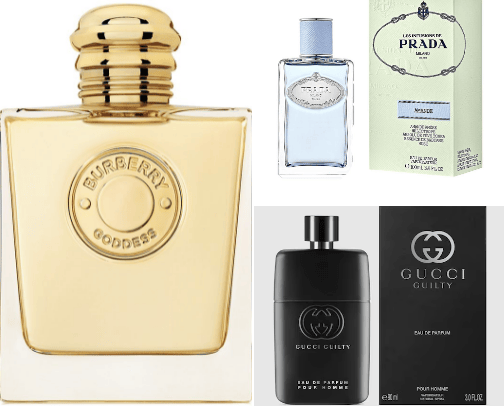 Top  Fragrances cover photo collage