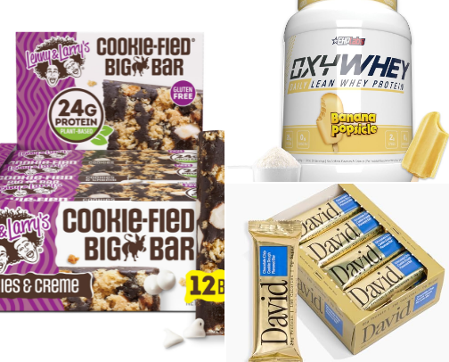 High protein favorites 🏋🏻‍♀️ cover photo collage