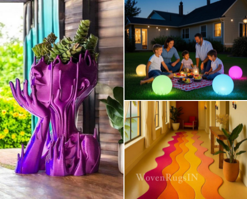 Dopamine Decor - funky, bold and beautiful cover photo collage