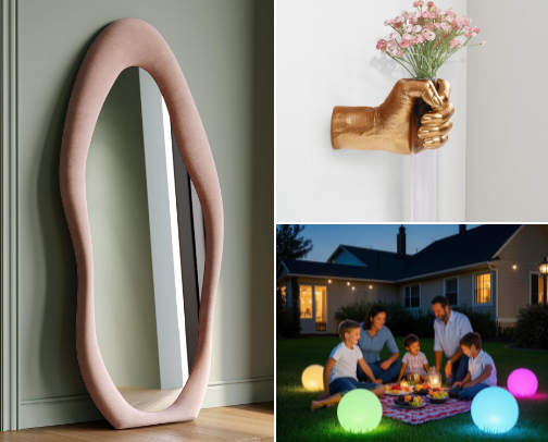 Dopamine Decor - funky, bold and beautiful cover photo collage