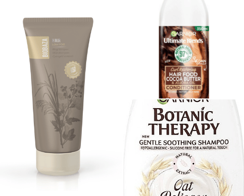 Favorite products for thick wavy hair cover photo collage