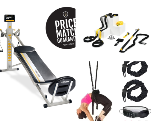 Fitness at home cover photo collage