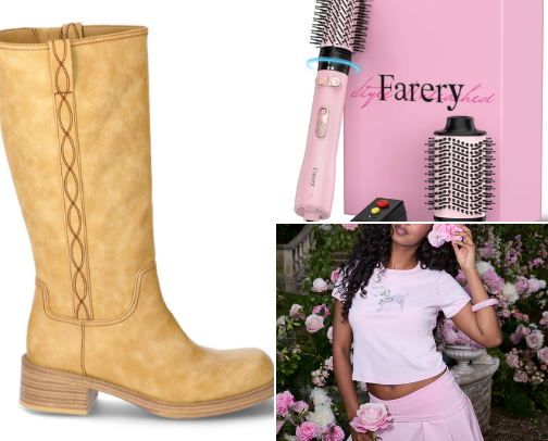 My fashion/hair/accessories cover photo collage