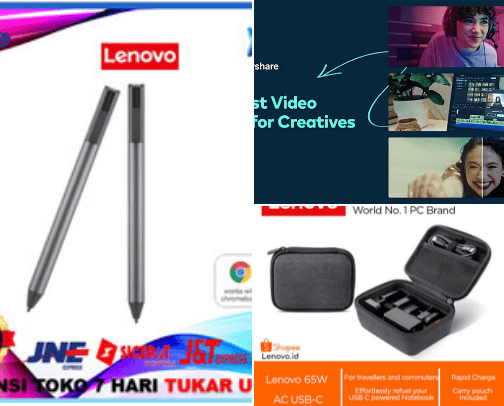 Perlengkapan Editing Video You Tube cover photo collage