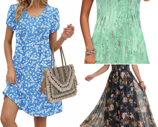 Best Spring Dresses for Women | Casual, Floral & Vacation Styles cover photo collage
